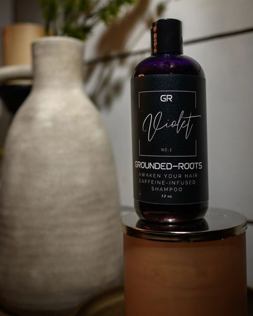 Caffeine-Infused Violet Shampoo